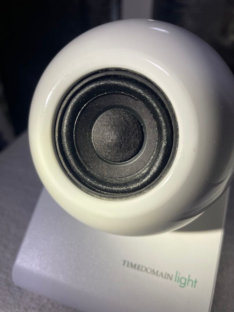 TIMEDOMAIN light ホワイト 2.0チャンネルスピーカー