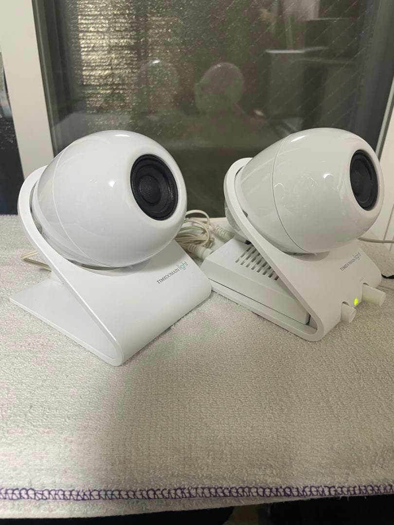 TIMEDOMAIN light ホワイト 2.0チャンネルスピーカー