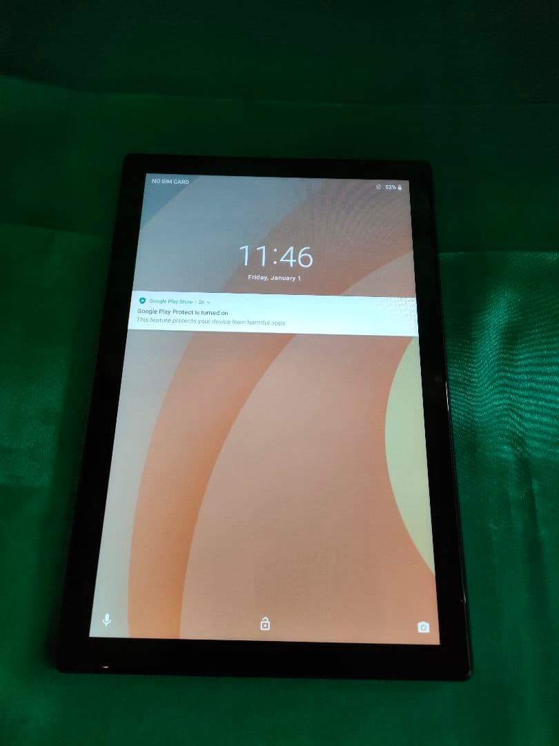 【状態良好】Androidタブレット本体 10.1㌅128Ｇガンメタ 保証付