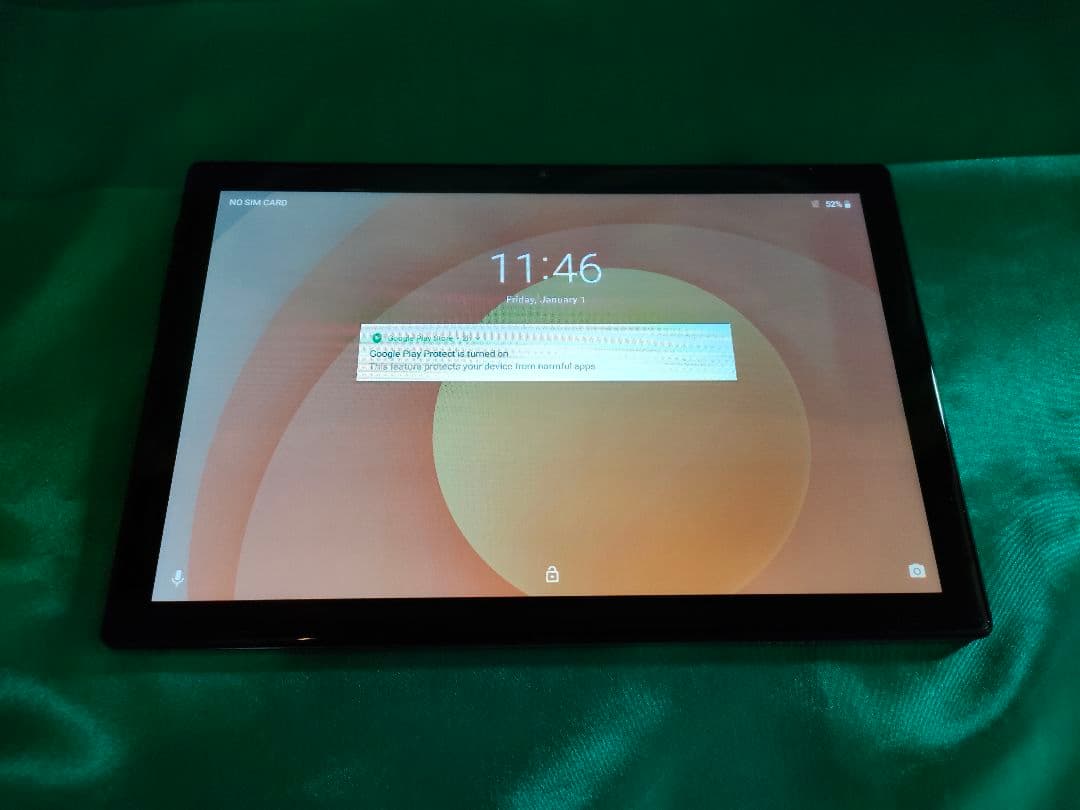 【状態良好】Androidタブレット本体 10.1㌅128Ｇガンメタ 保証付