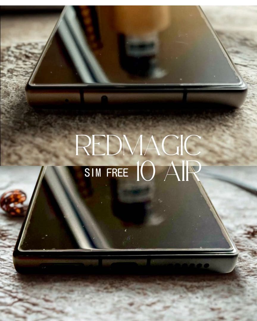 美品RedMagic 10 Air SIMフリー版 ブラック
