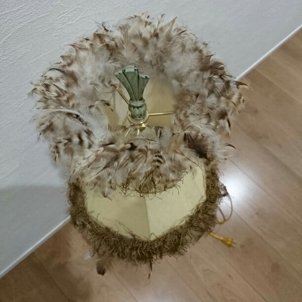 アンティーク  照明 ライト 鳥 オブジェ インテリア