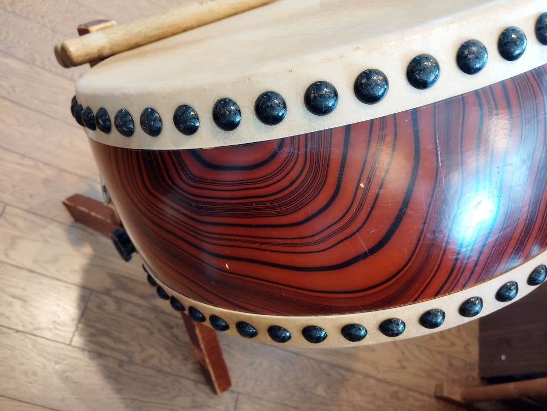 和太鼓 40cm スタンド▪️バチ付き