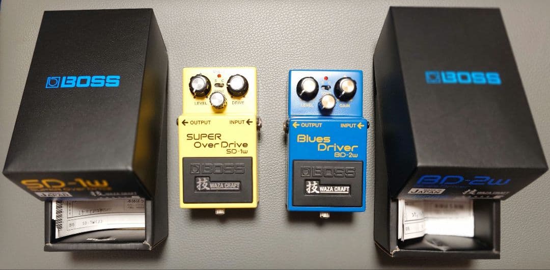 BOSS BD-2w & SD-1w Bluce Drver 技クラフト未使用