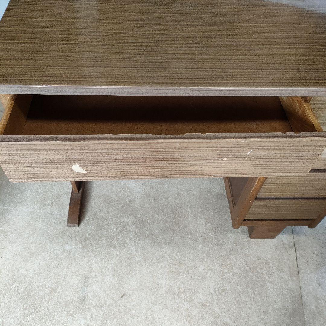 2月末迄再値下げ☆たのメル便含☆レトロ　ビンテージ　学習机　事務机　木製