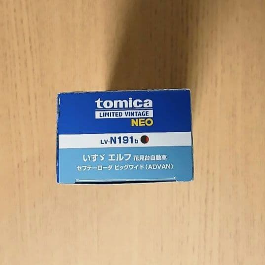 トミカリミテッドヴィンテージNEO いすゞ エルフ 花見台 セフテーローダ