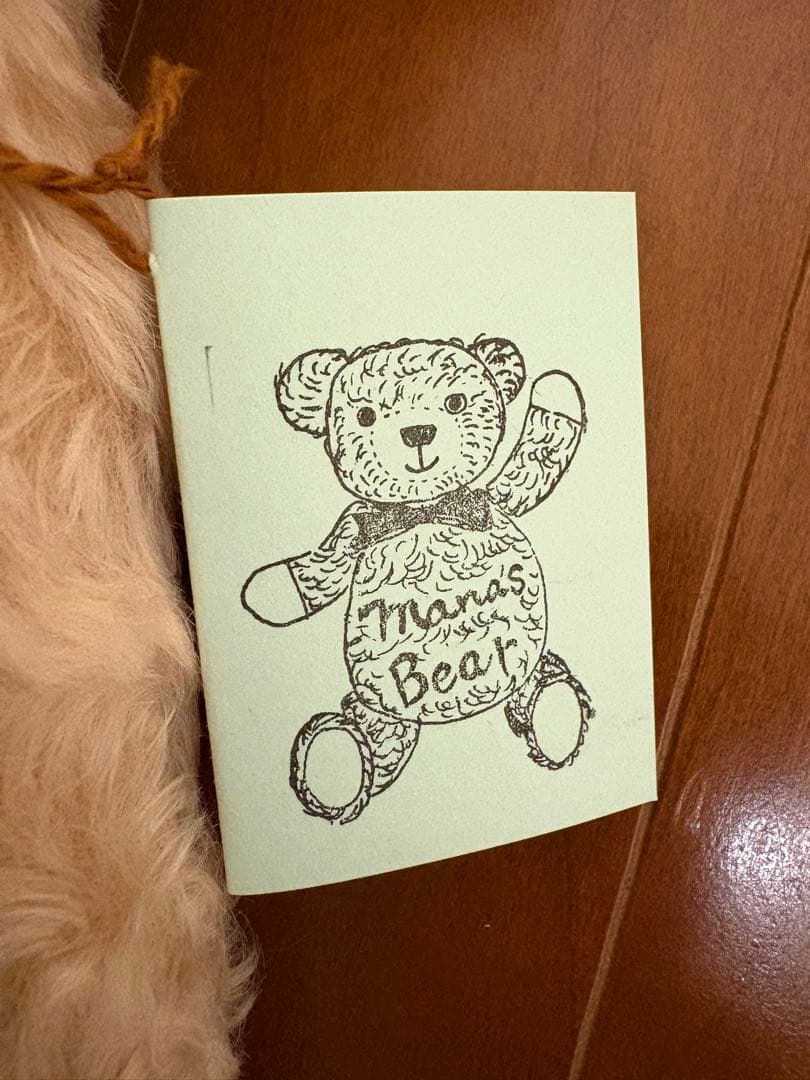 テディベアアーティスト「Mana's Bear/ふくおかまな」さまの手作りベア