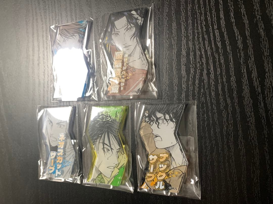 新 テニスの王子様 得意技アクリルスタンドコレクション 5種 まとめ売り