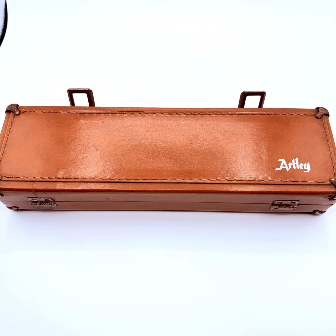 ARTLEY フルート　NOGALES ARIZ 18-0 レザーケース