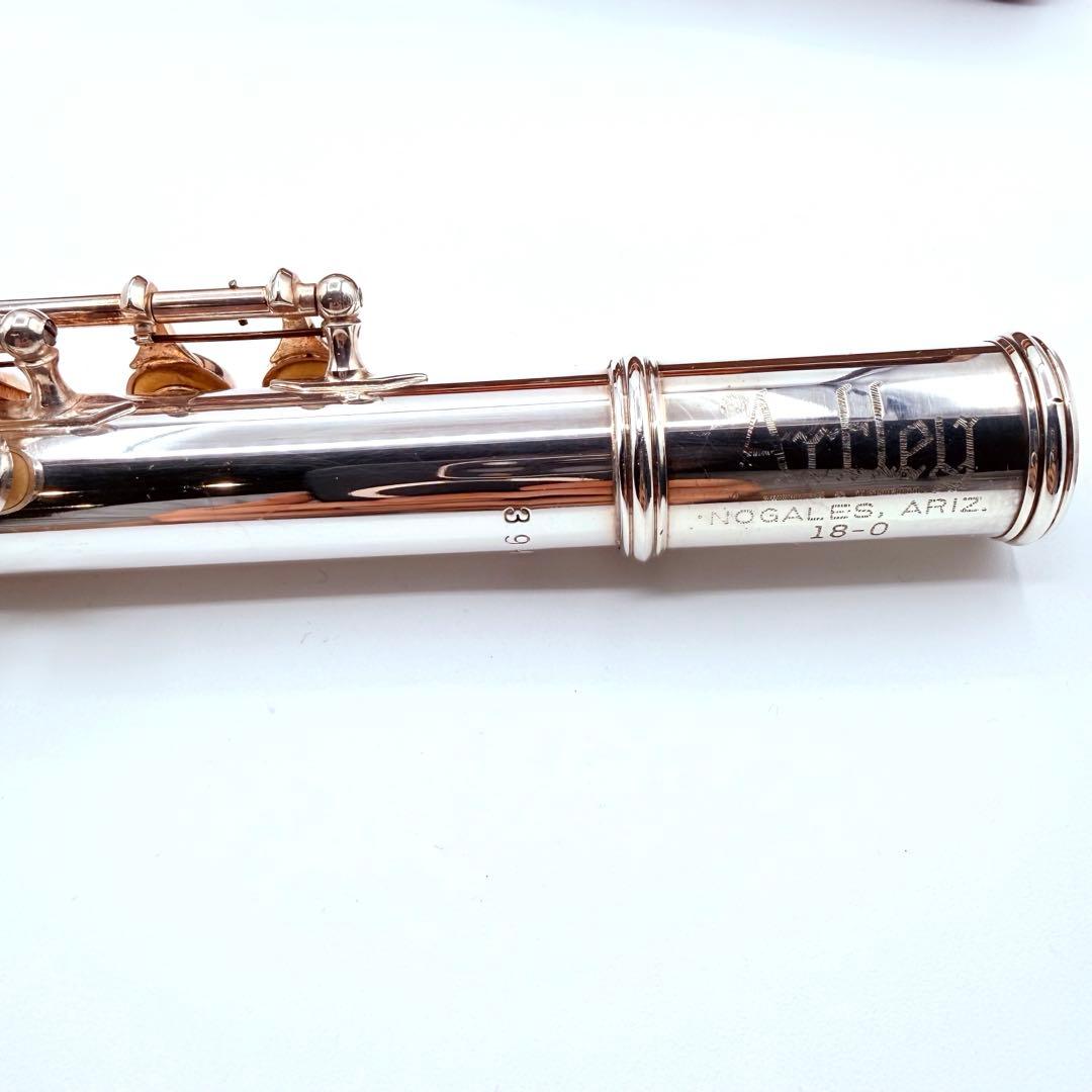 ARTLEY フルート　NOGALES ARIZ 18-0 レザーケース