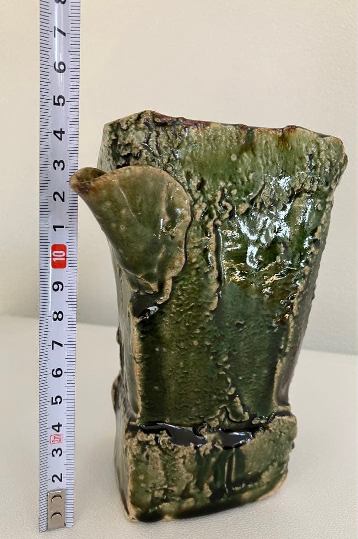 作家もの器　橋口暢広　笠間焼　陶器　片口　徳利　花器