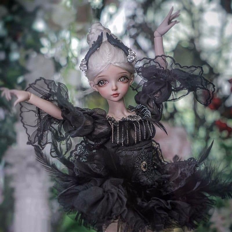 AS93 BJD 1/3 ドール本体 Qianru　球体関節人形 ハンドメイド