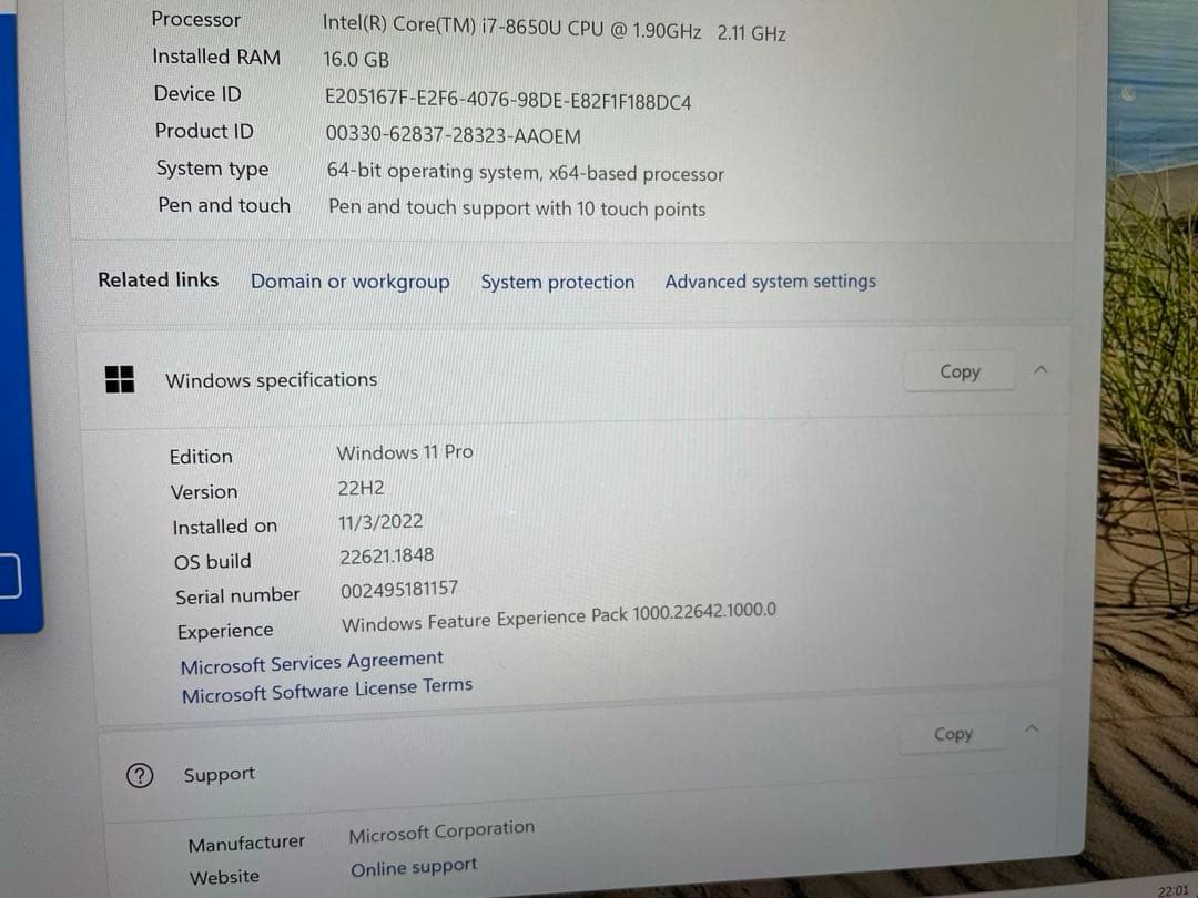 Surface Book 2 15” i7 SSD 512GB GPU 6GB