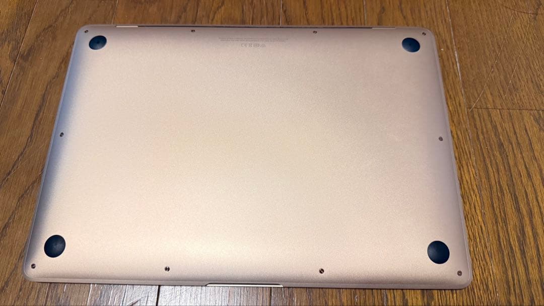 美品 MacBook Air M1 2020 13インチ ゴールド 256GB