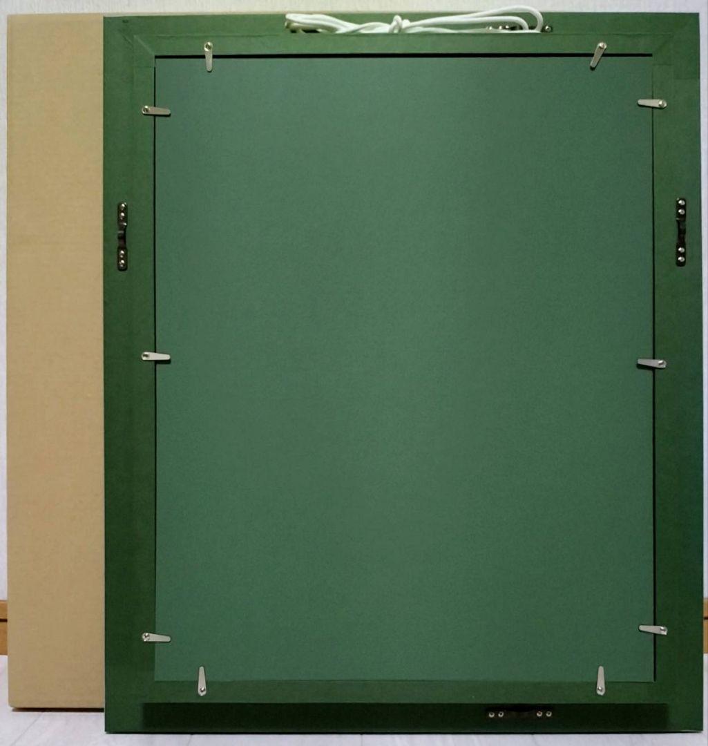 【F6号】ジミー大西【パンダ】手描き/表裏サイン有り/油彩/アクリル/絵画/額縁