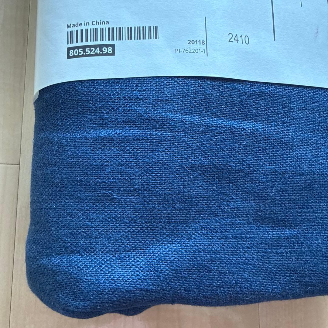 未使用DYTAG ネイビーカーテン2枚入りIKEA