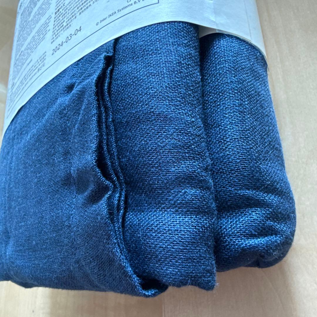 未使用DYTAG ネイビーカーテン2枚入りIKEA