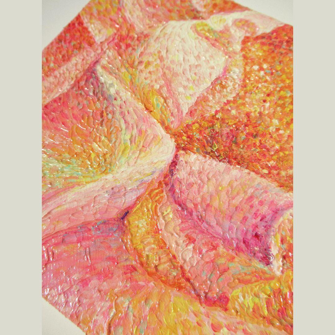 [匿名で配送] 一点もの 薔薇 花 油絵 油彩 絵