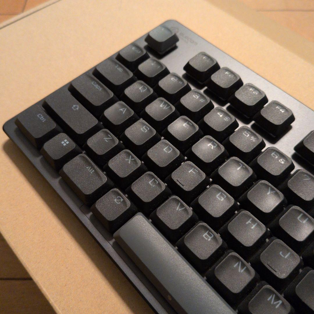 ELECOM VK720AL ゲーミング ロープロ ラピッドトリガーキーボード