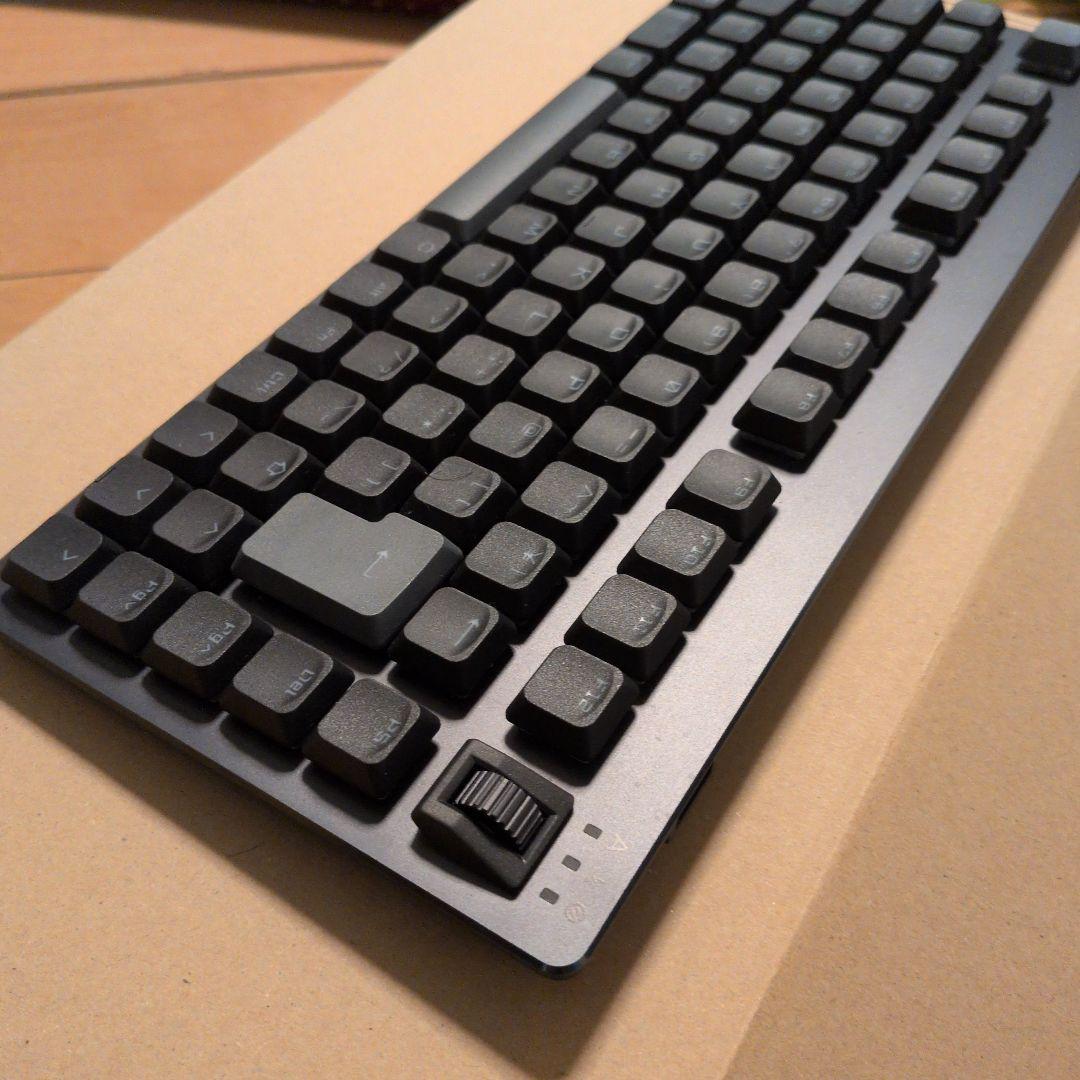 ELECOM VK720AL ゲーミング ロープロ ラピッドトリガーキーボード