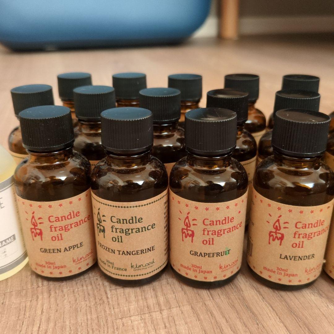 【激安】キャンドル用アロマオイル　21本