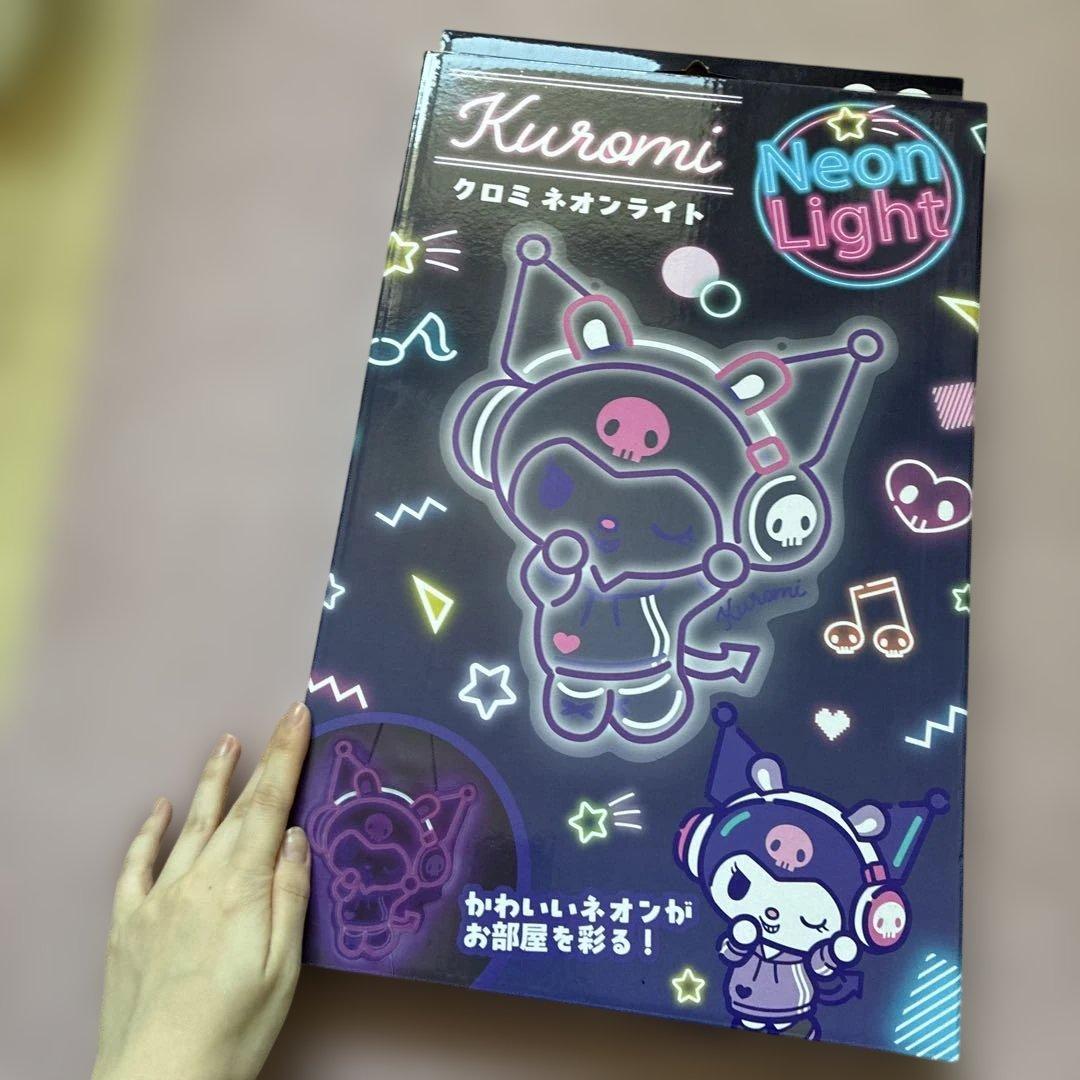 Kuromi ネオンライト　クロミ　ディスコ　ナイトクラブ　電球　電球　ライト