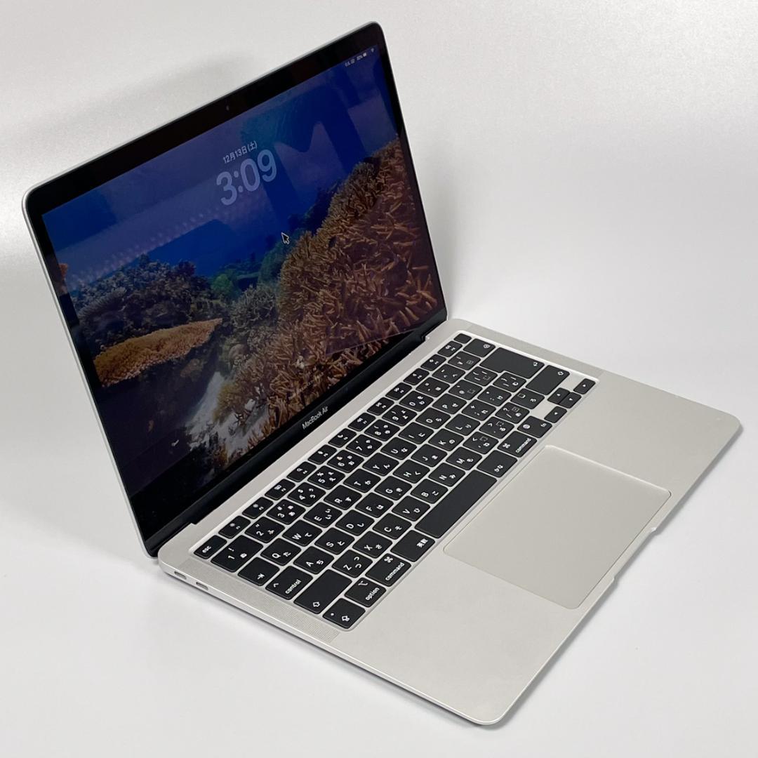 MacBook Air M1チップ 256GB シルバー2020年 極美品