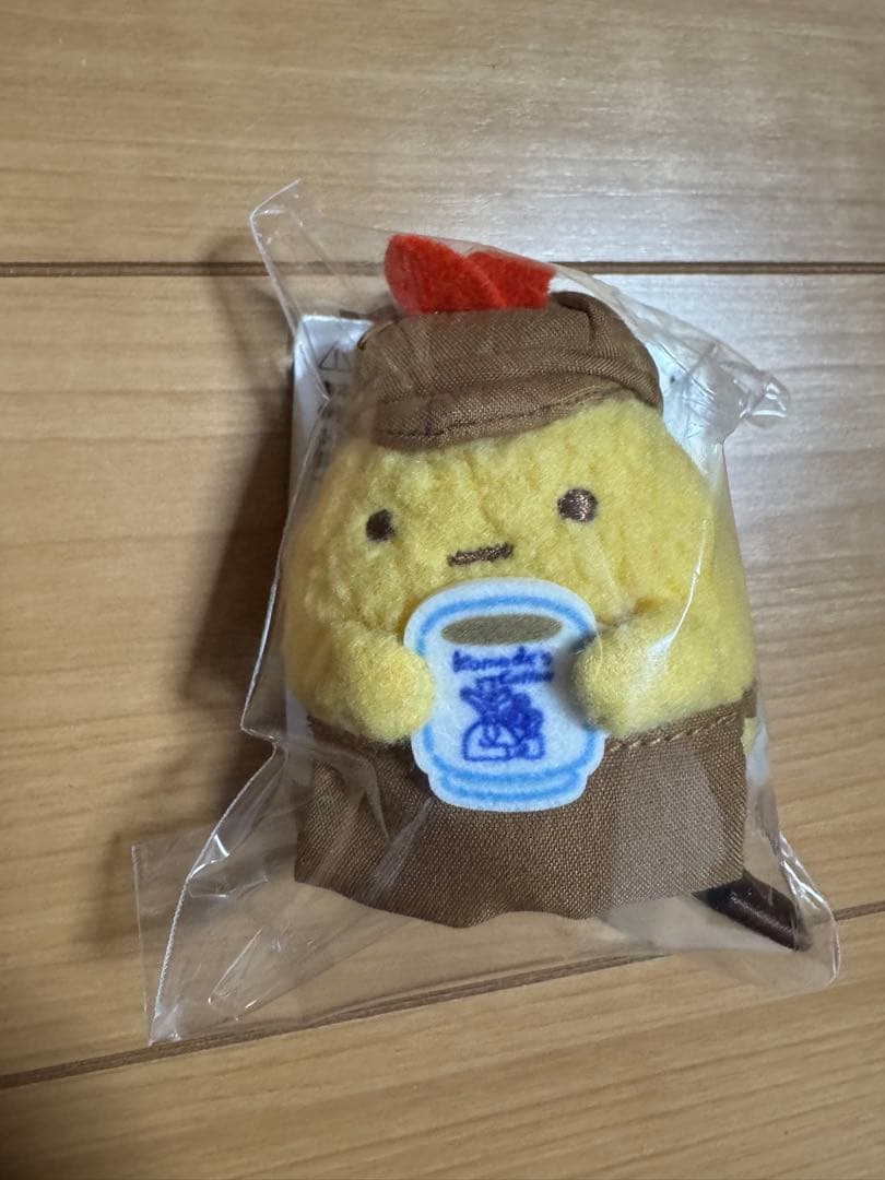 新品未開封☆すみっコぐらし×コメダ珈琲店　ぶらさげぬいぐるみ　2つセット