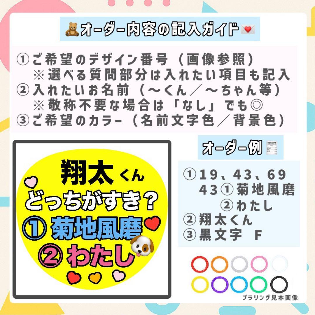 【箱梱包・シール付き】はな¨̮⃝様オーダー カンペうちわ