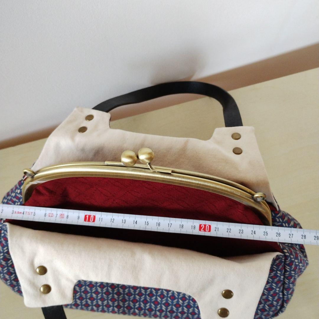 ハンドメイド　がま口バック　和装　洋装　結婚式