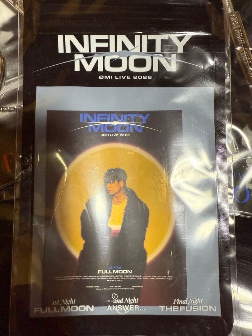 登坂広臣 INFINITY MOON Sticker＆Charm 会場限定