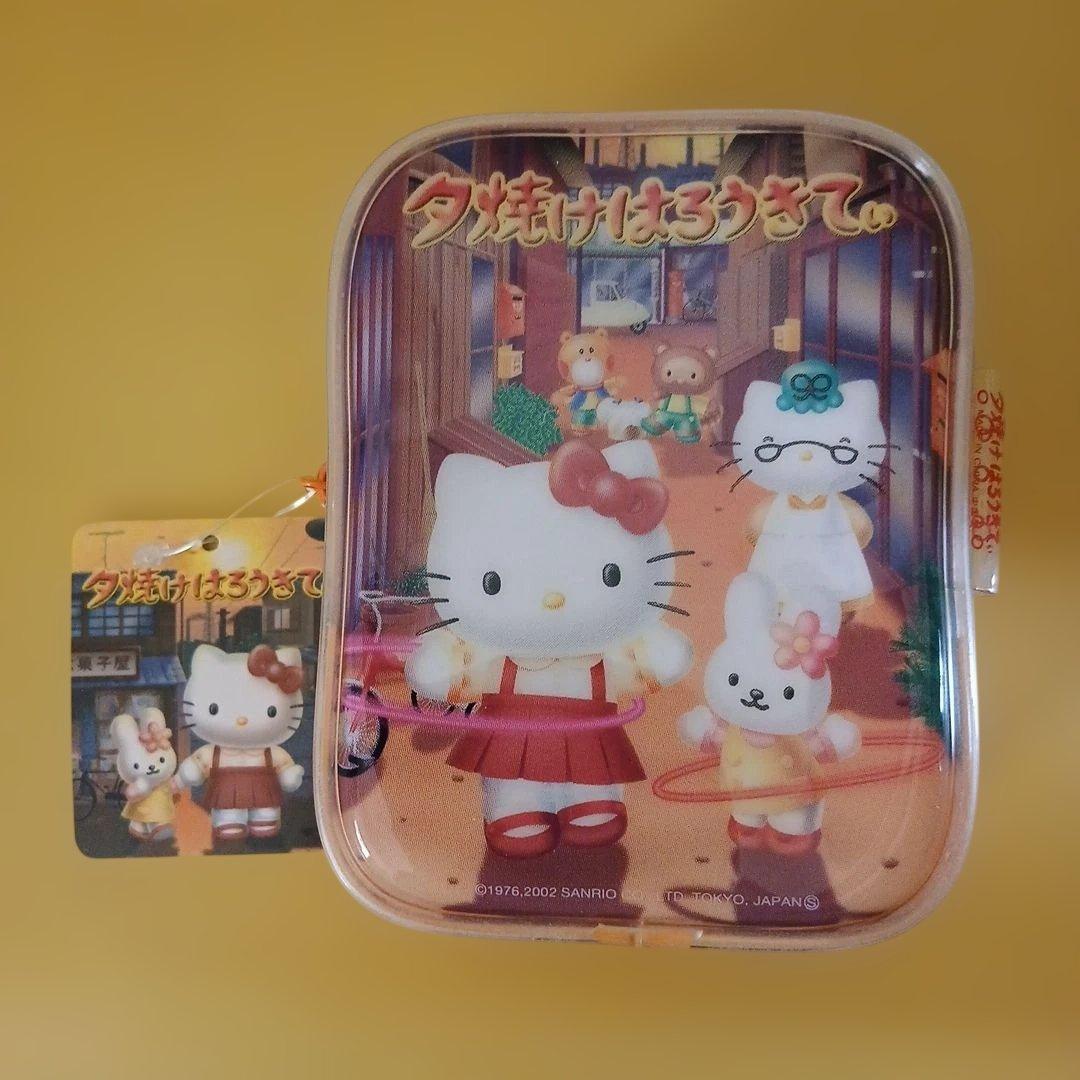 ハローキティ　夕焼けはろうきてぃ　ポーチ　ストラップ　2点セット品