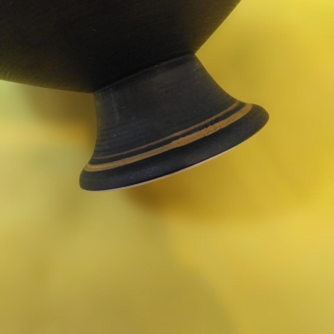 レトロ　山方鉄砂緑交ち高台小鉢10個