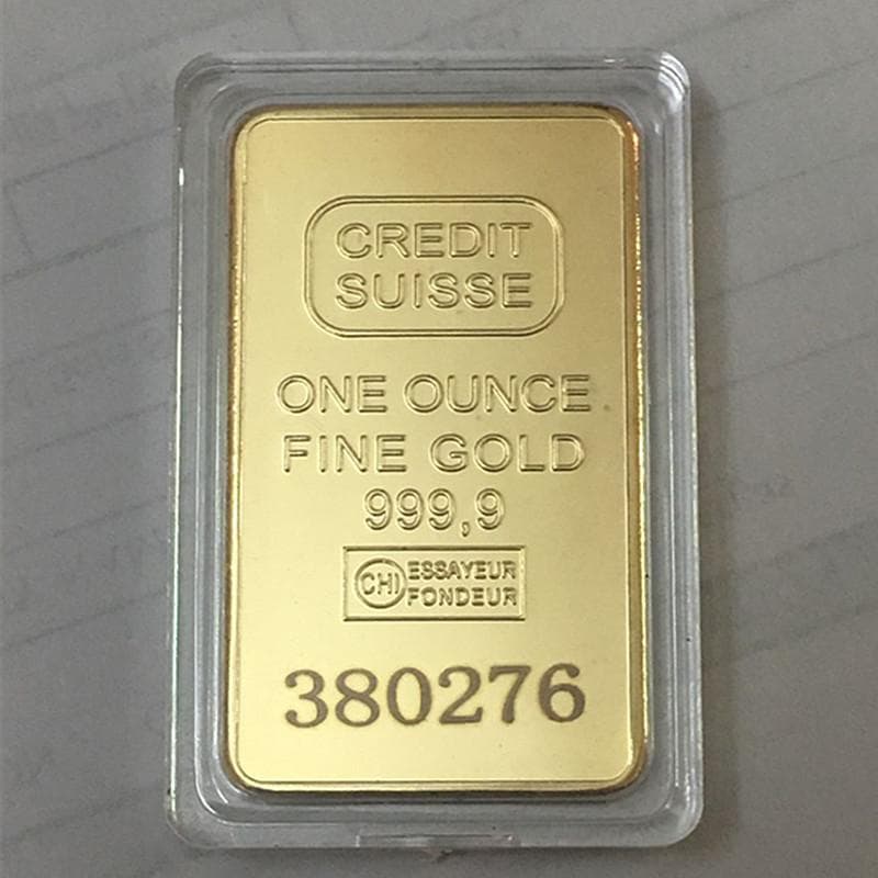 10枚インゴット【レプリカ】高品質　インテリア雑貨　GOLD 黄金