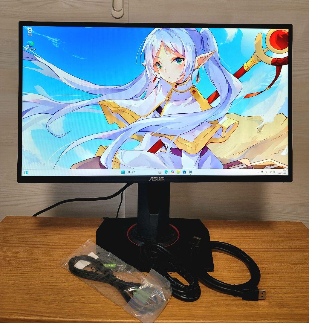 美品　ASUS 24.5インチ ゲーミングモニター VG258Q