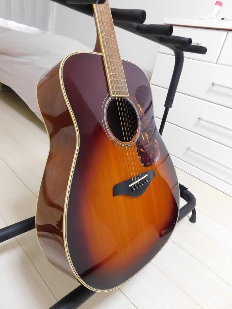 ヤマハ アコースティックギター FG720S BS ほぼ未使用の美品