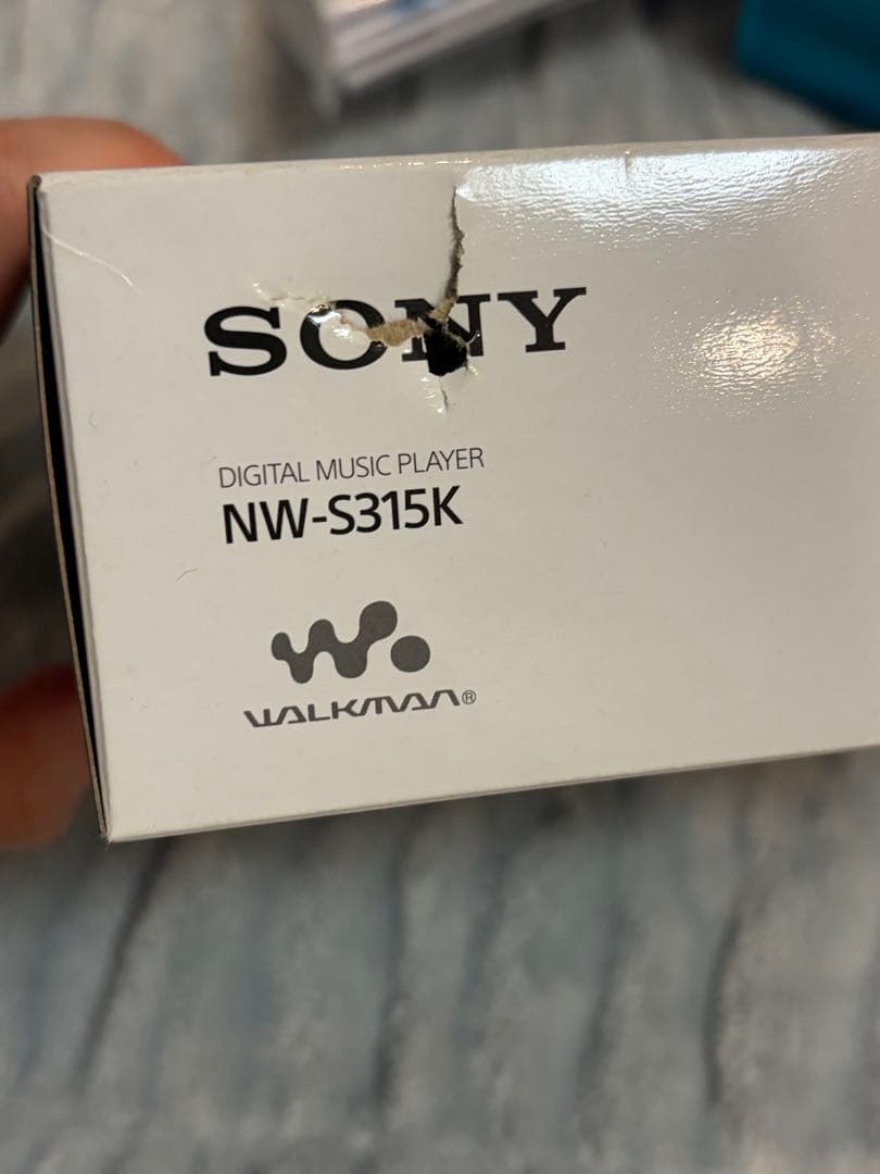 美品 SONY ウォークマン NW-S315K