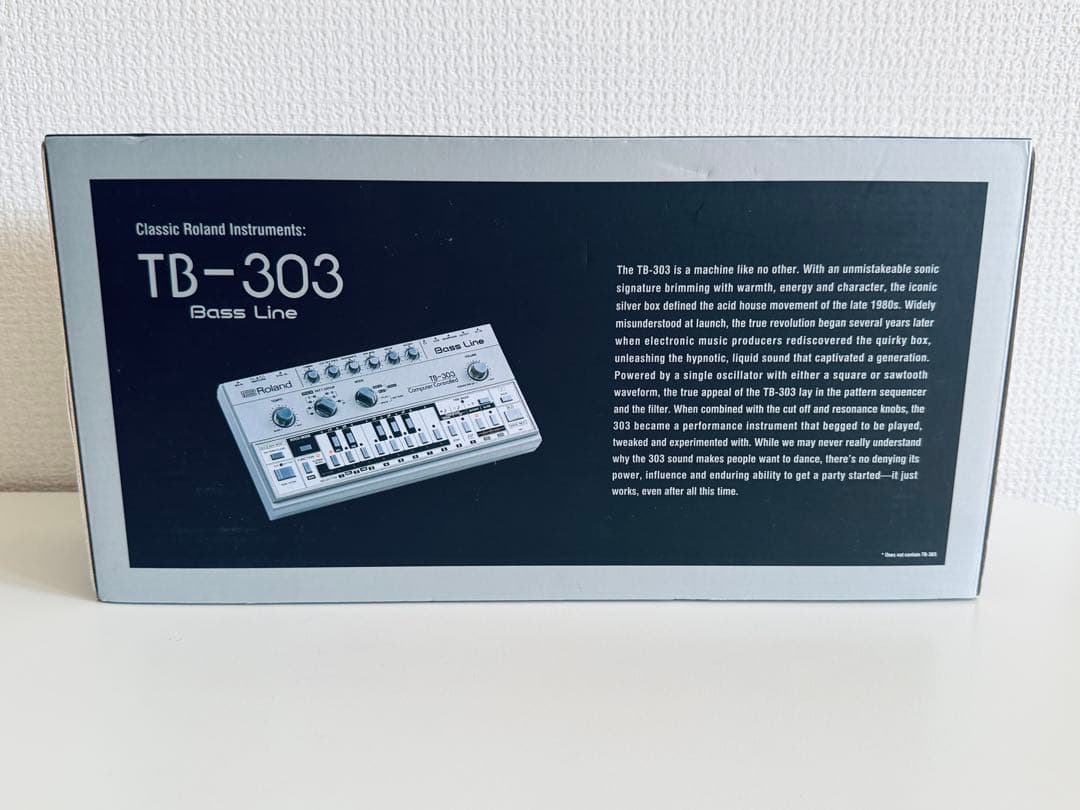 roland boutique TB-03 ベースライン　TB-303