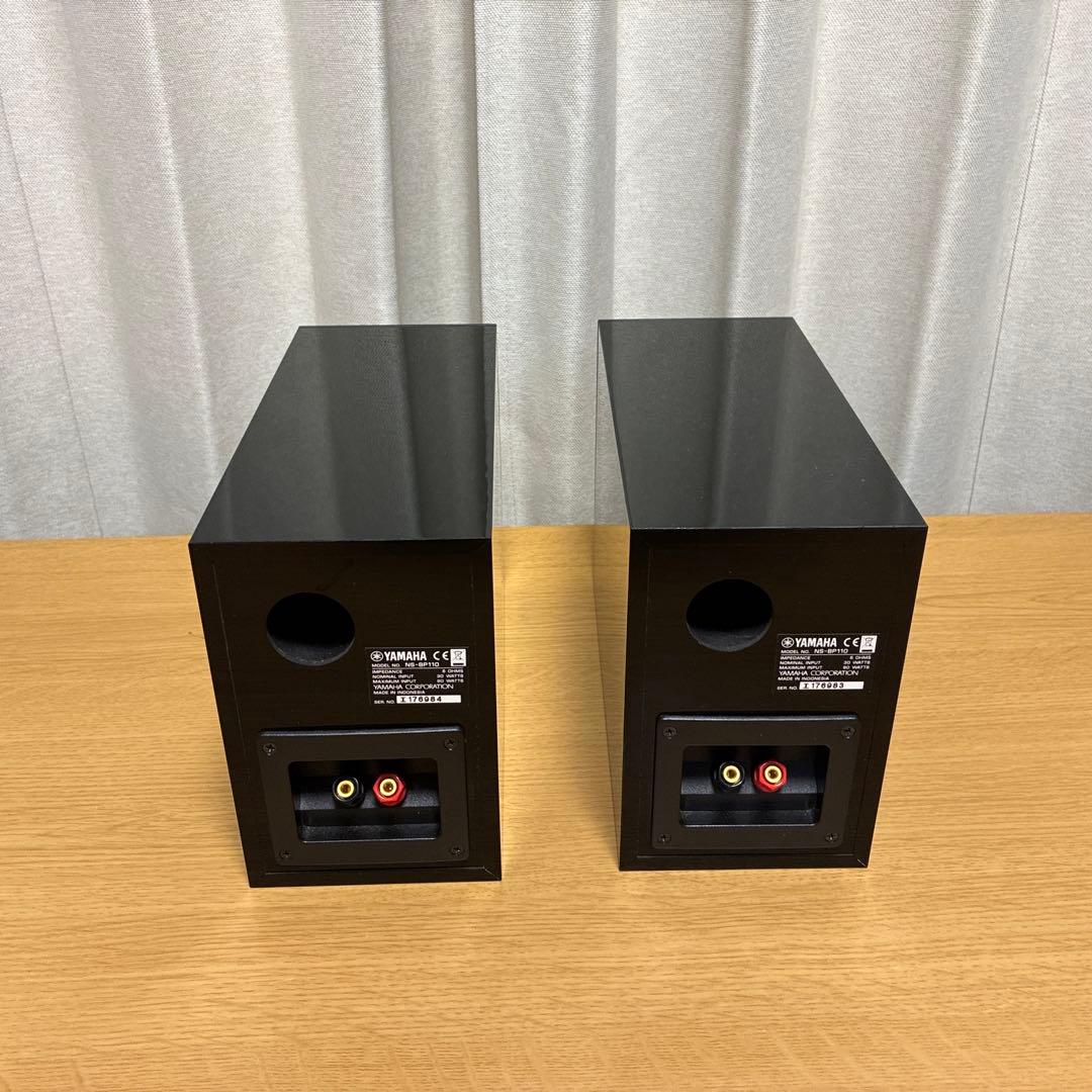 YAMAHA NS-BP110 ヤマハ スピーカー（ペア）ピアノブラック