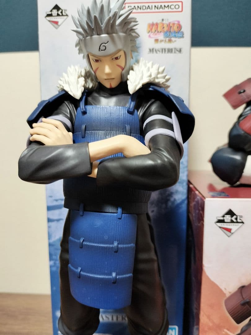 一番くじ　ナルト疾風伝繋がる思い　千手扉間 柱間 フィギュア　開封品