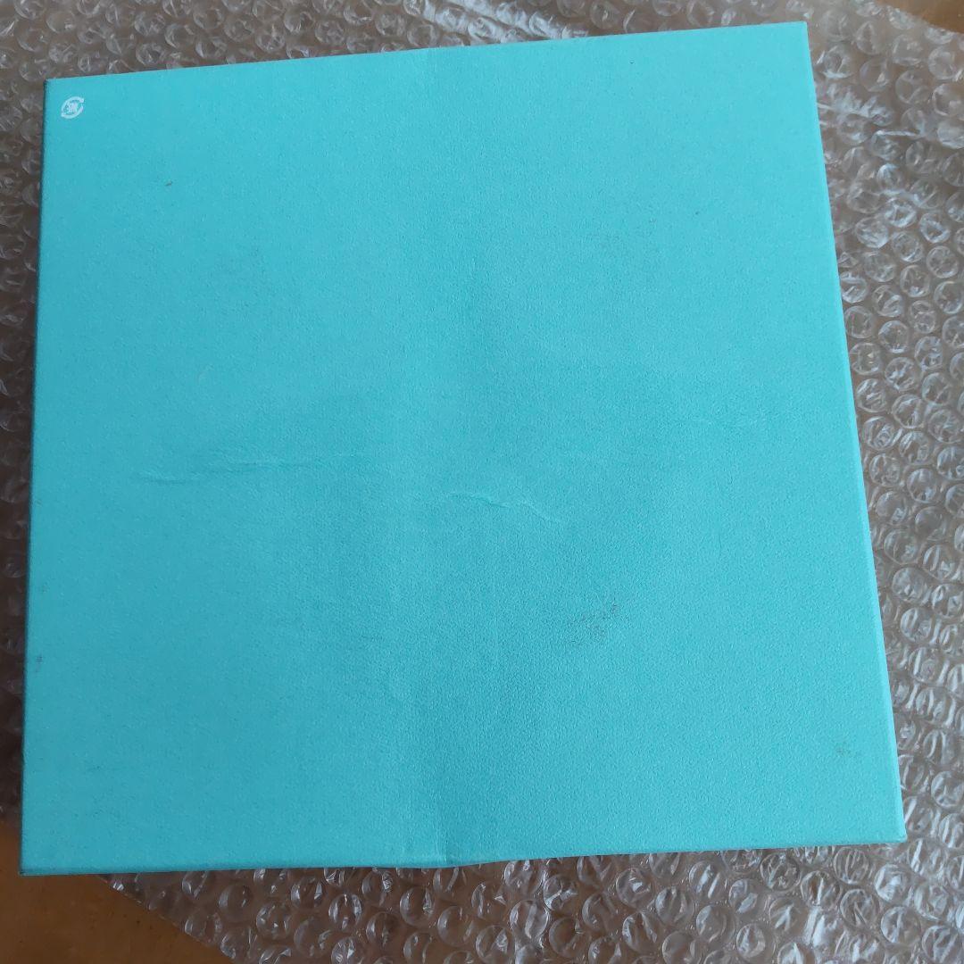 未使用品　TIFFANY プラチナブルーバンド デザートプレート 2枚セット