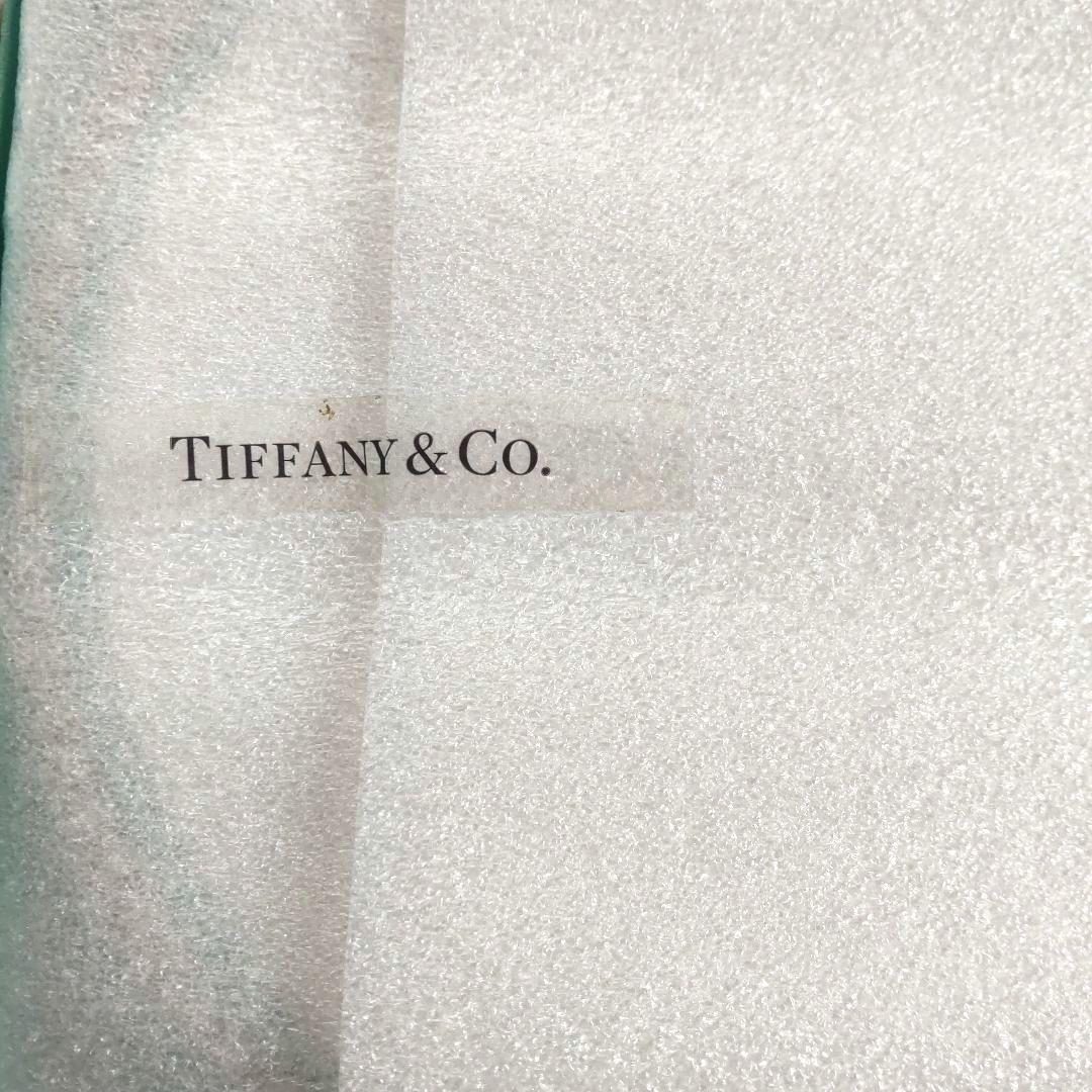 未使用品　TIFFANY プラチナブルーバンド デザートプレート 2枚セット