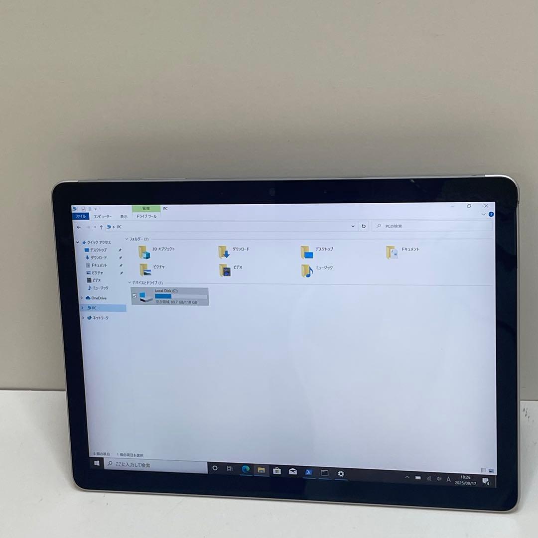 #121 Surface Go 2 モデル1927 LTE対応 Office付き