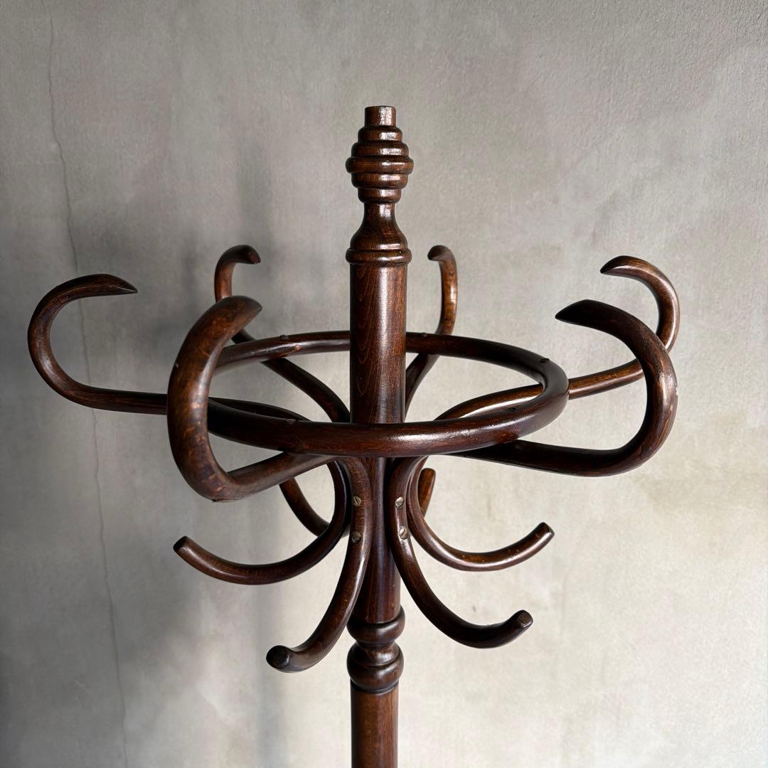 60s オールドヴィンテージ　曲木ポールハンガー　 コートハンガー