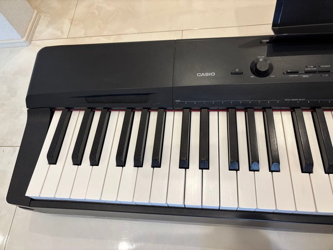 CASIO PX-160 電子ピアノ(本体・譜面台・ペダル)