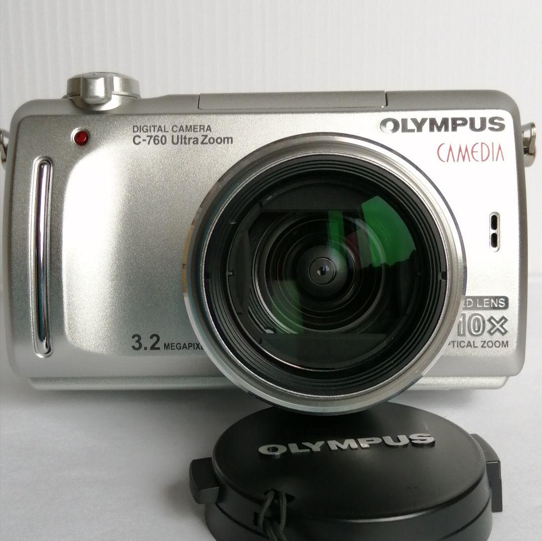 OLYMPUS C-760 Ultra Zoom シルバー　動作確認済