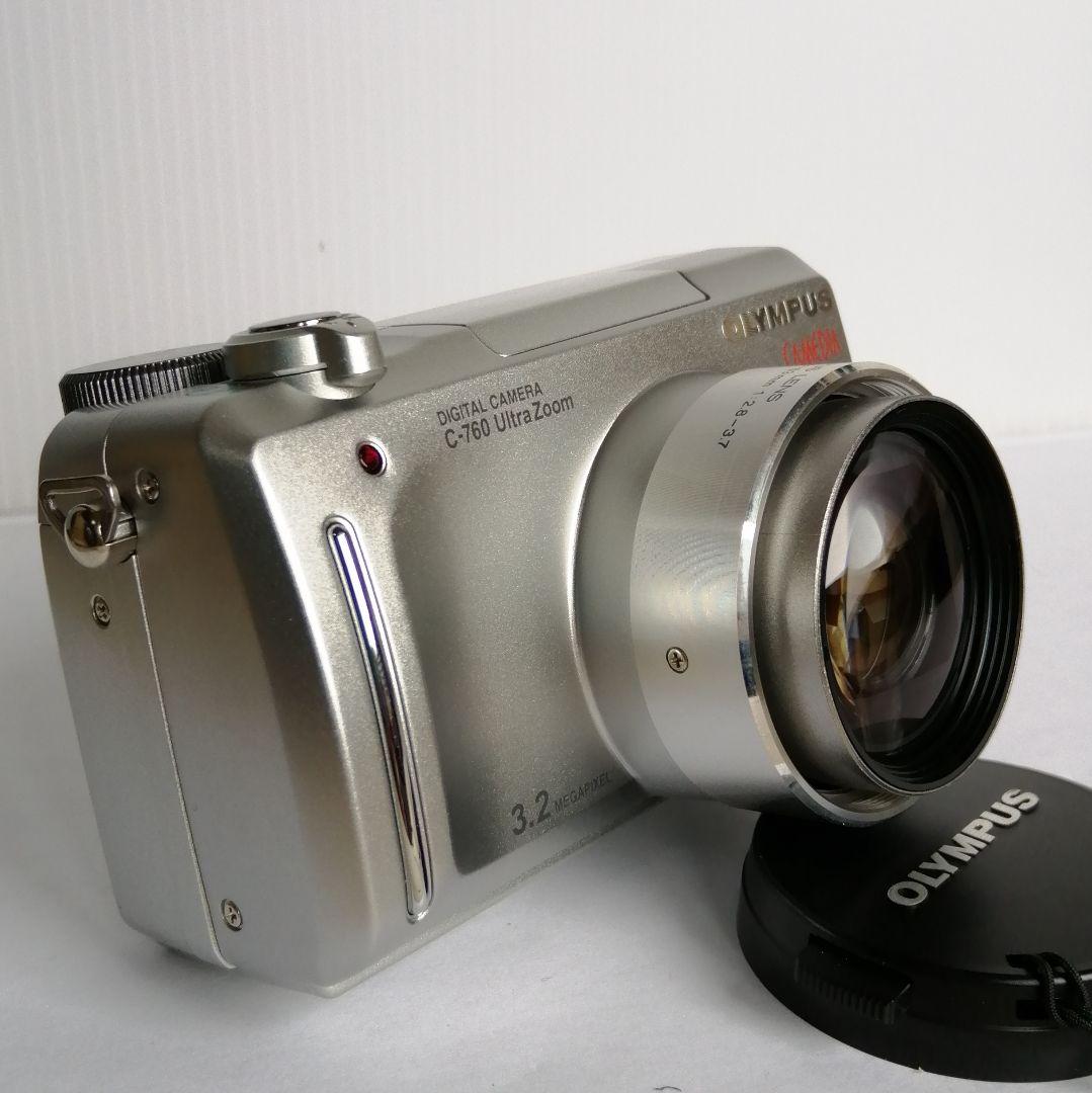 OLYMPUS C-760 Ultra Zoom シルバー　動作確認済
