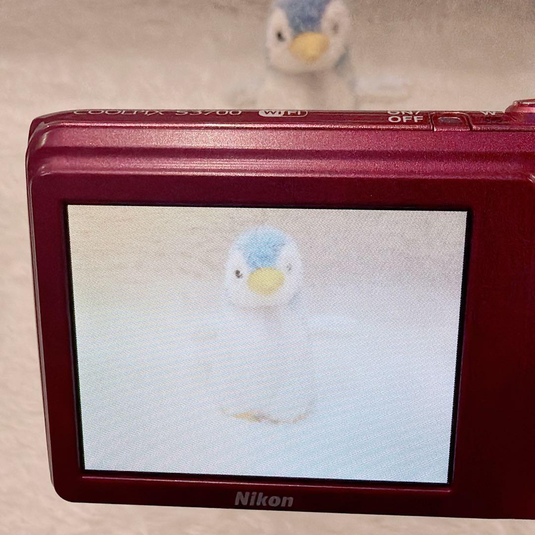 【美品】NIKON COOLPIX S3700 デジタルカメラ ピンク