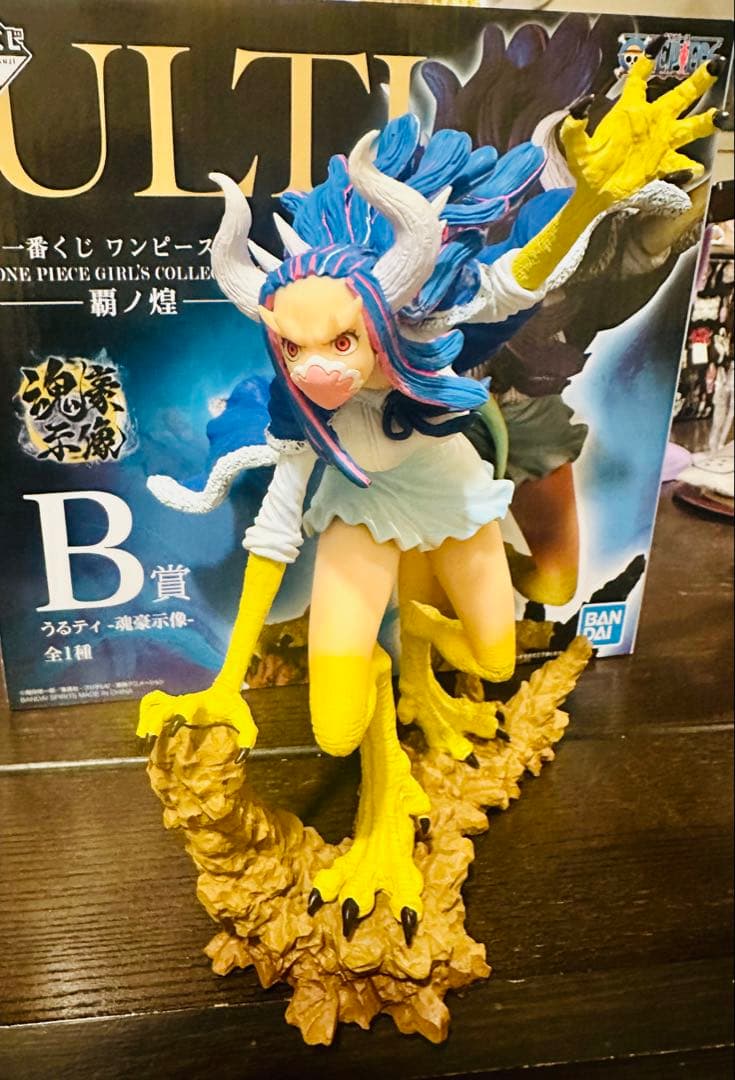 一番くじ ワンピース EX 覇ノ煌 B賞うるティ & C賞ブラックマリア