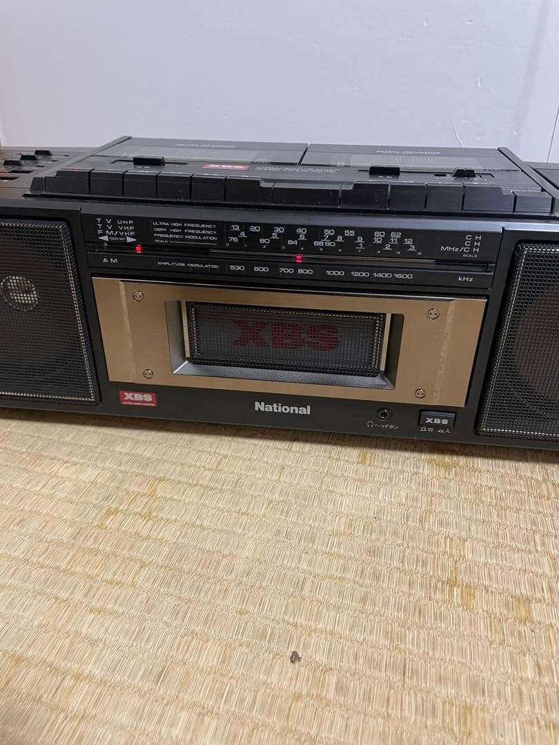 National XBS RXーFW39ラジカセ AM/FMラジオ